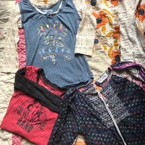 Jak and Peppar size 6 shirt lot